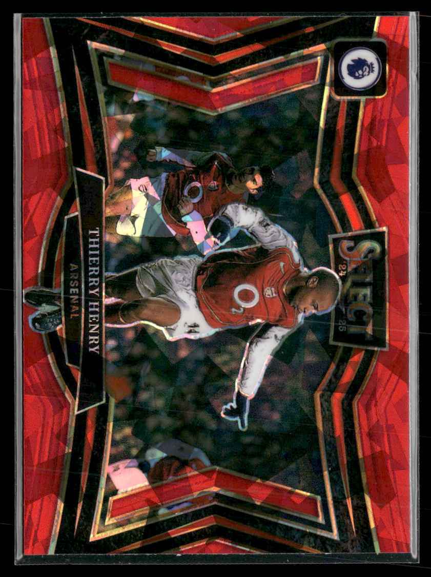 2024-25 Panini Select Premier League Red Ice Thierry Henry #248