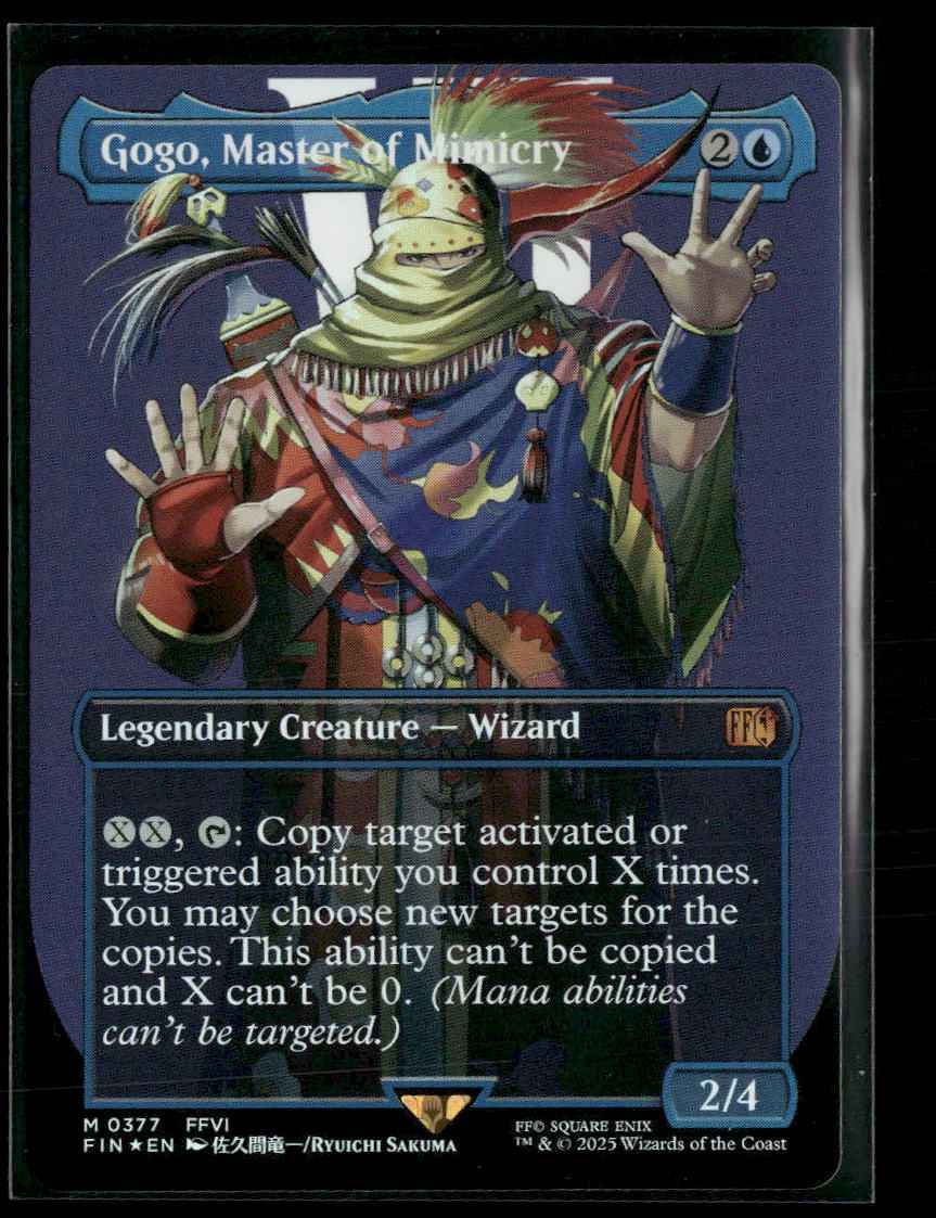 FINAL FANTASY Gogo, Master of Mimicry (Borderless) Foil #377