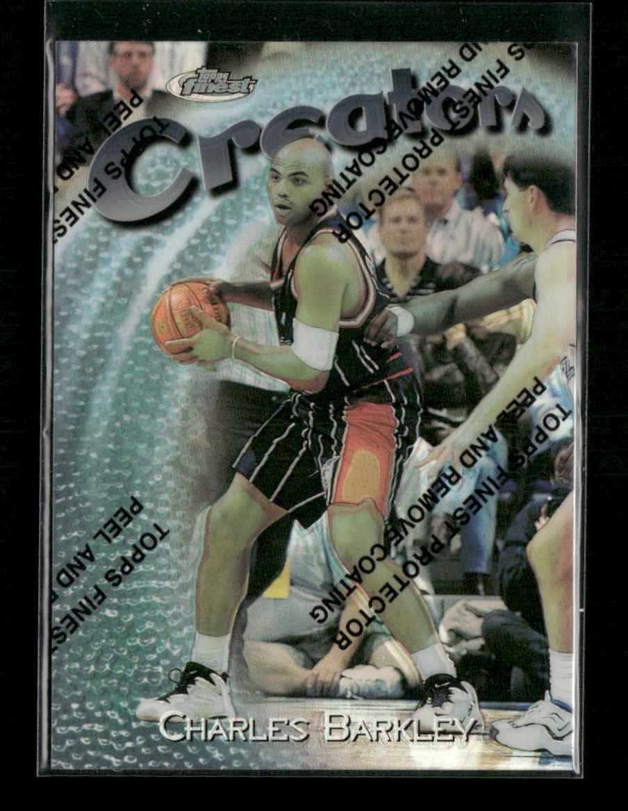 1997-98 Finest Refractors Charles Barkley #/1090 #304