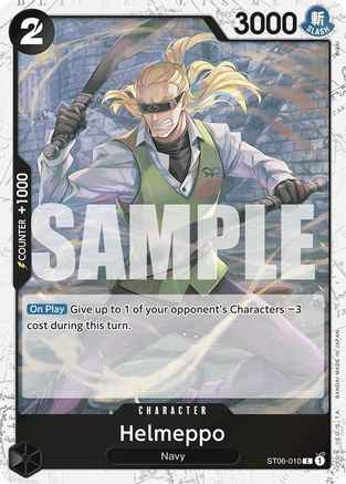 Helmeppo (Jolly Roger Foil) (ST06-010) - Premium Booster -The Best- Foil