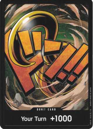 DON!! Card (Crocodile) - Premium Booster -The Best- Foil