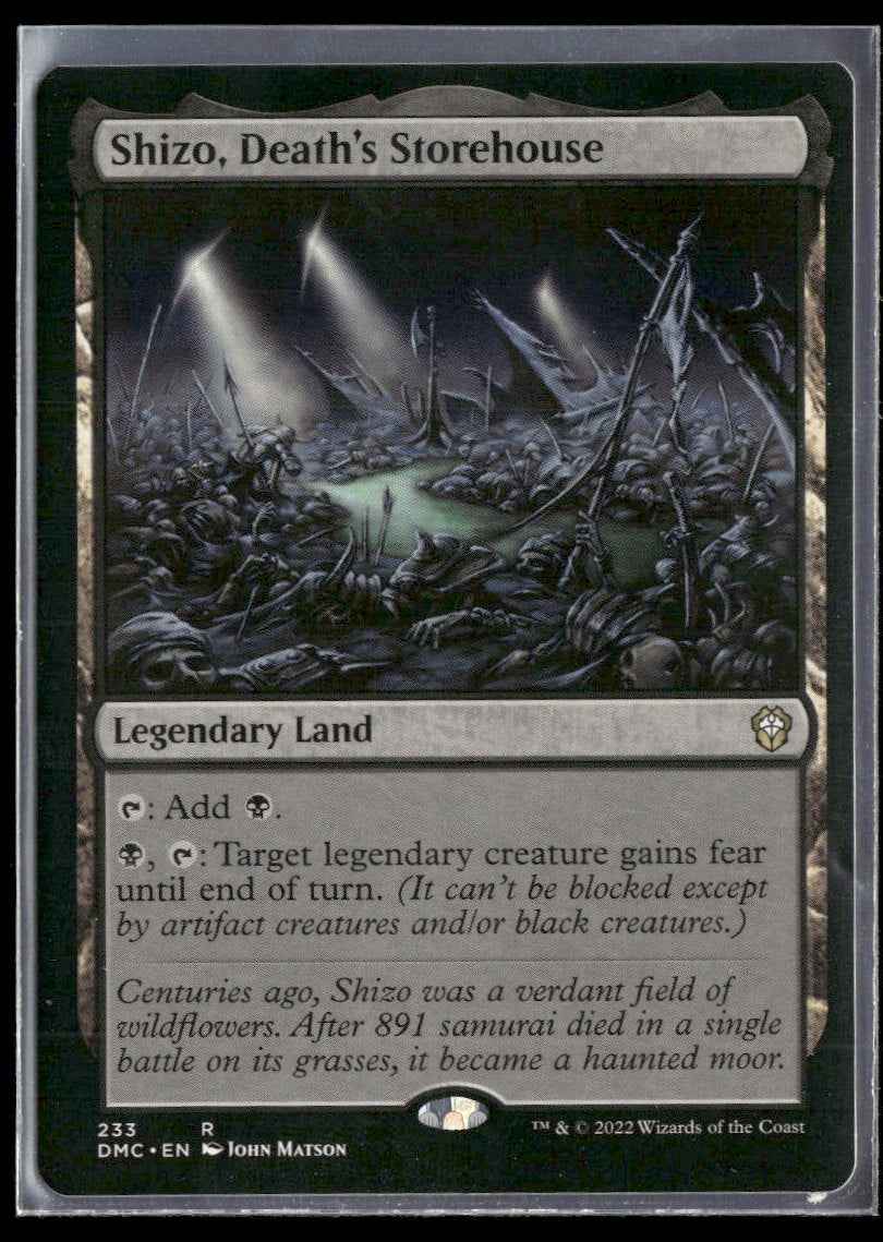 Commander: Dominaria United Shizo, Death's Storehouse #233