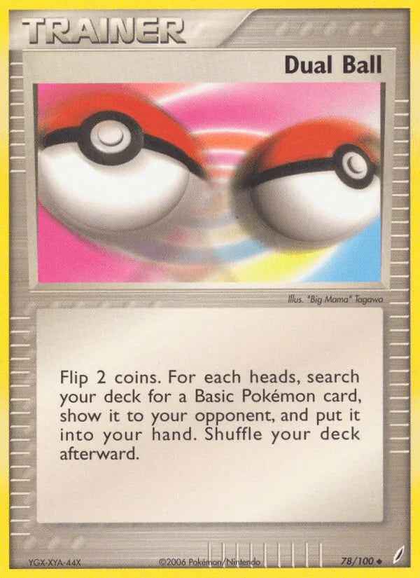Dual Ball (78/100) [EX: Crystal Guardians]