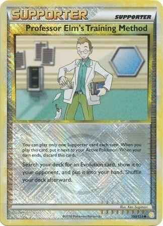 Professor Elm's Training Method (100/123) (League Promo) [HeartGold & SoulSilver: Base Set]