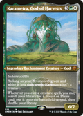 Karametra, God of Harvests (CMR-522) - Commander Legends: (enchantment) Etched Foil