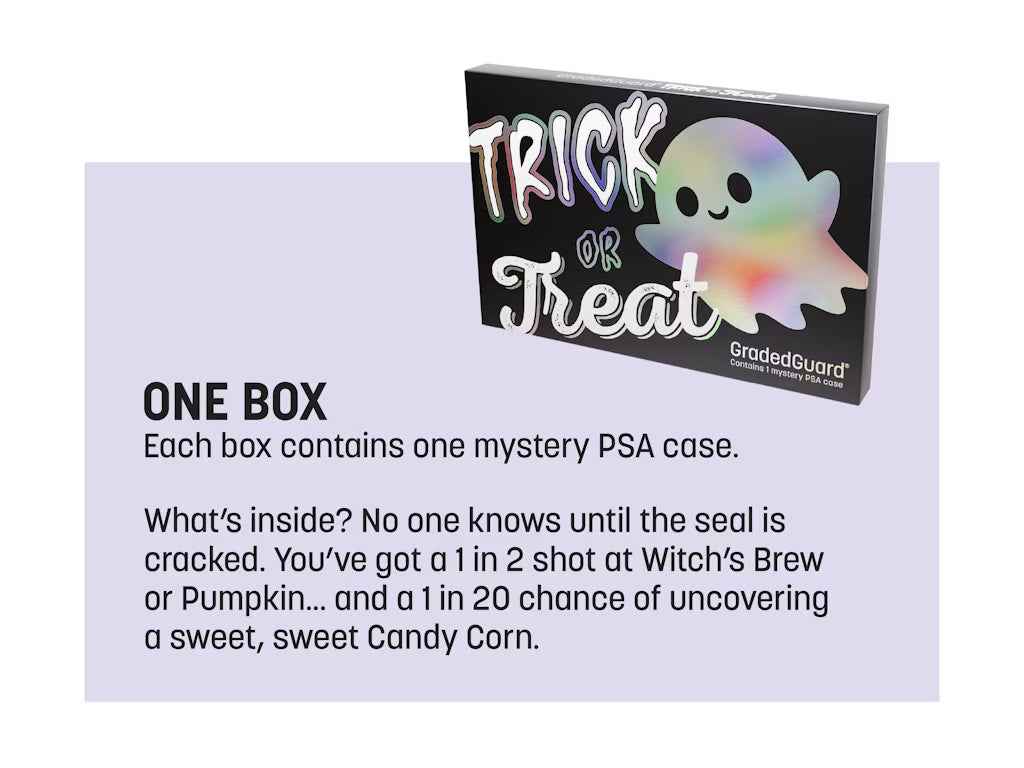 (Limited Edition) GradedGuard - Trick or Treat Standard Case (PSA)