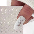 5D Embossed Three-dimensional Nail Stickers