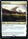 Savai Triome (PRE-253S) - Ikoria: Lair of Behemoths Promos Foil