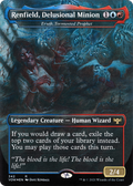 Eruth, Tormented Prophet (VOW-342) - Innistrad: Crimson Vow / Renfield, Delusional Minion (Borderless)