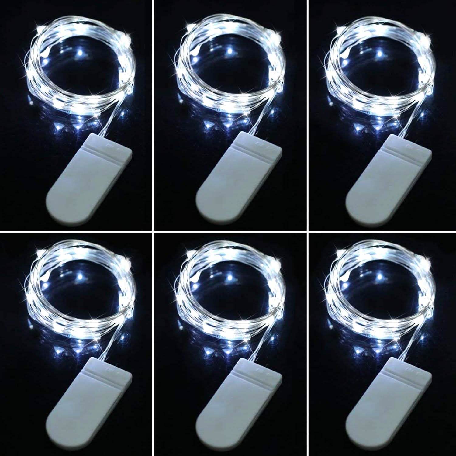 6-Pack: LED String Lights