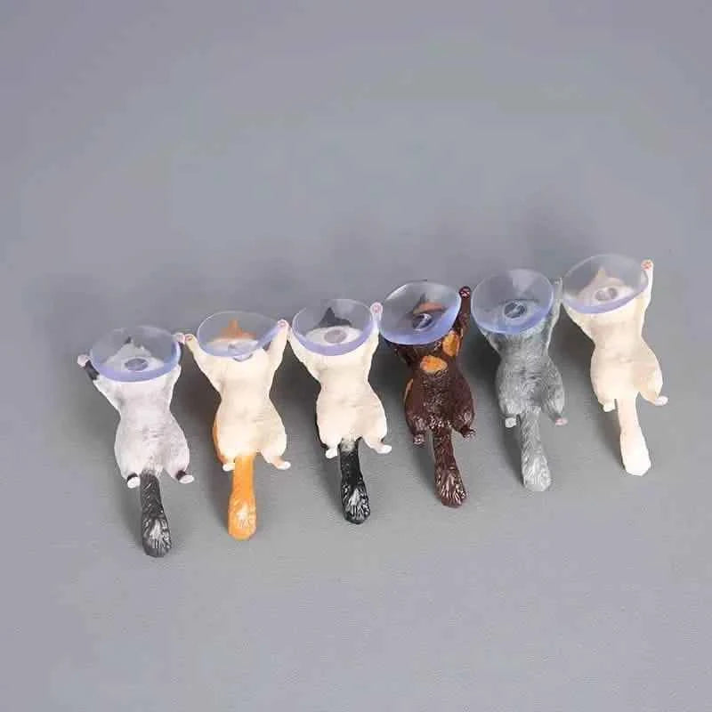 6-Pack: Portable Universal Cute Cat Cell Phone Holder