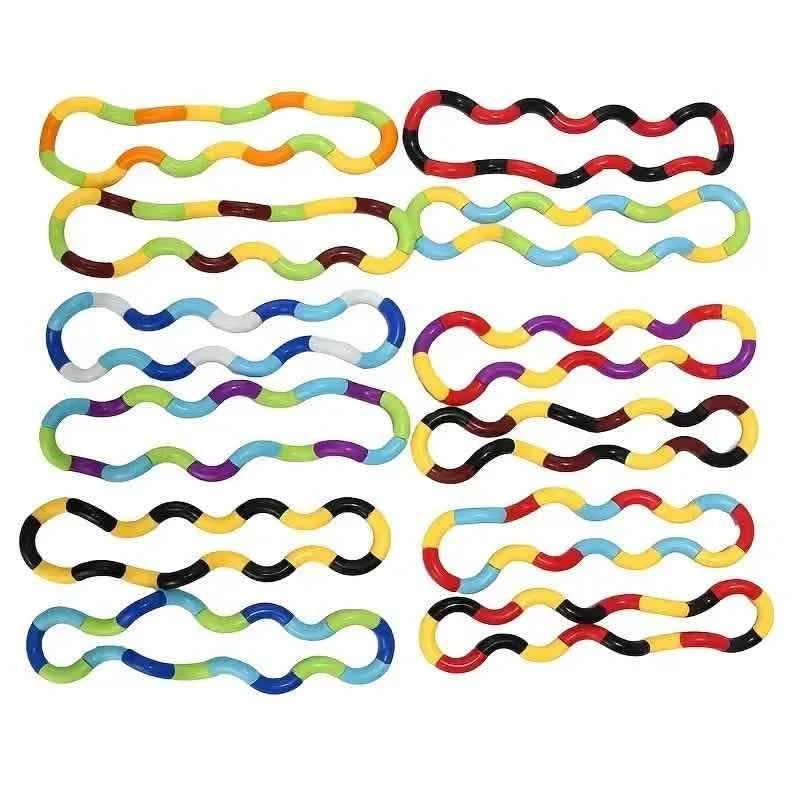 6-Pack: Vent Deformation Rope Knot Pressure Toys