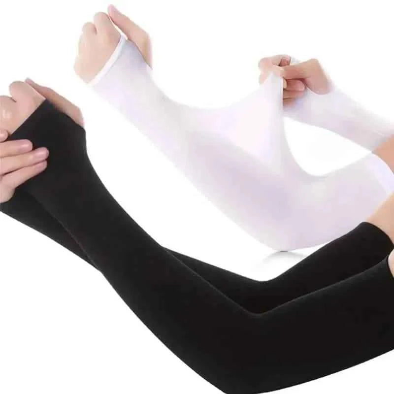 6-Pairs: Ice Silk UV Protection Arm Sleeves