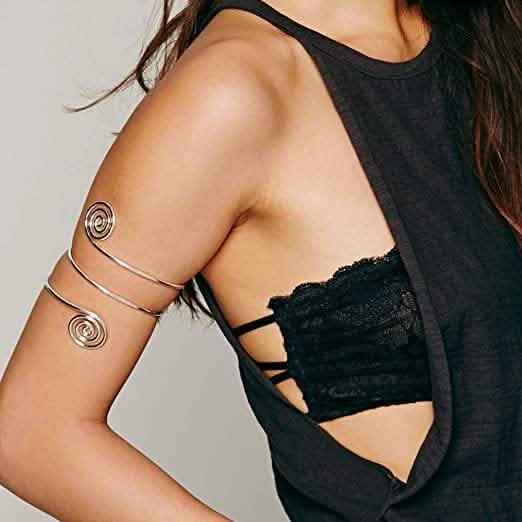 6-Piece: Women's Arm Band Cuff Bracelet