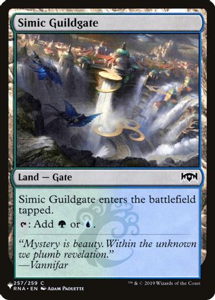 Simic Guildgate (LIST-257/259) - The List Reprints