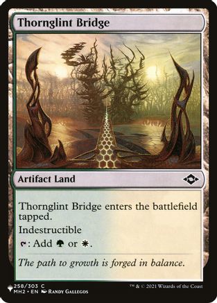 Thornglint Bridge (LIST-258/303) - The List Reprints