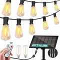 60FT Solar String Lights With USB Port & Remote Control