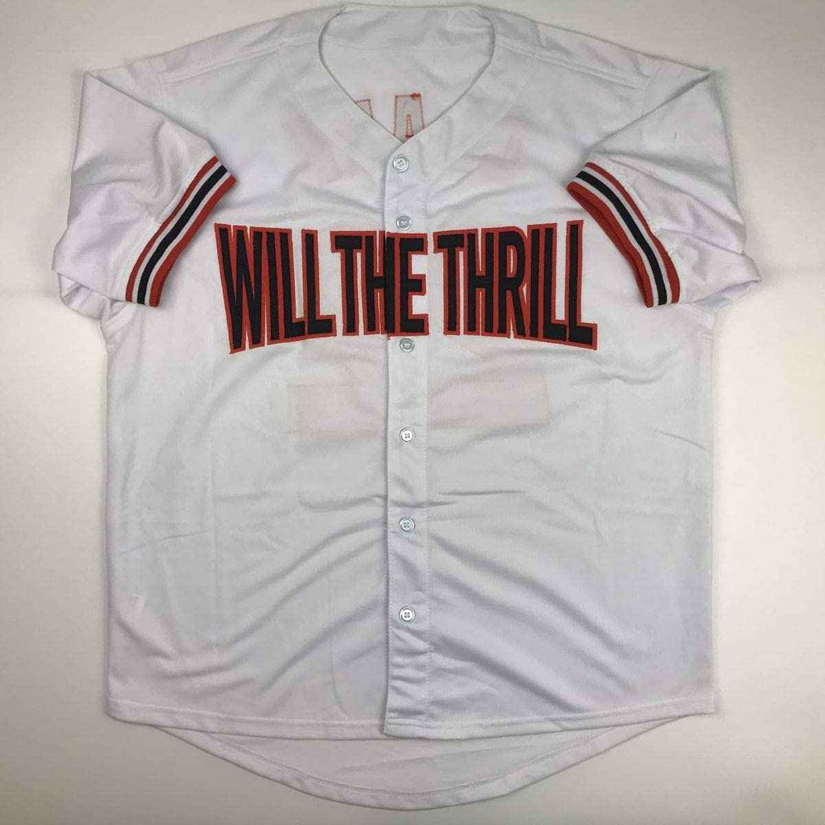 Autographed/Signed Will Clark San Francisco White Baseball Jersey JSA COA
