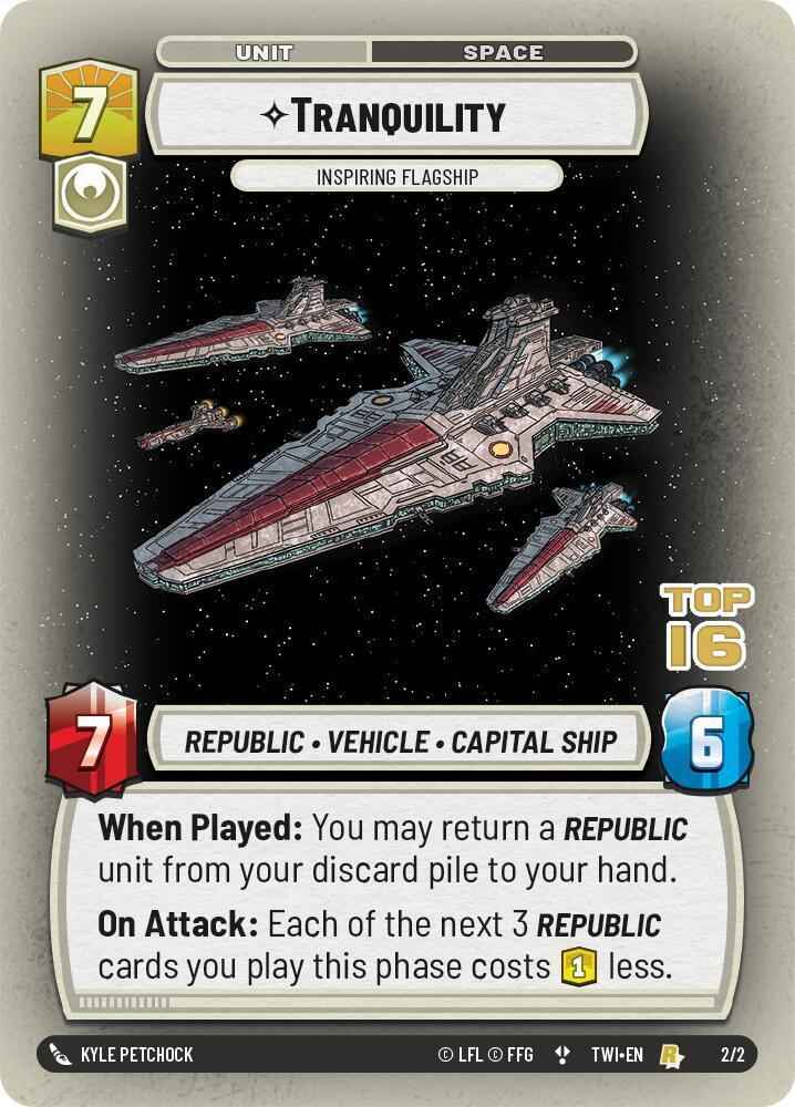 Tranquility - Inspiring Flagship (Top 16) (2/2) [Store Showdown Promos]