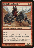 Ronin Houndmaster (CHK-184) - Champions of Kamigawa