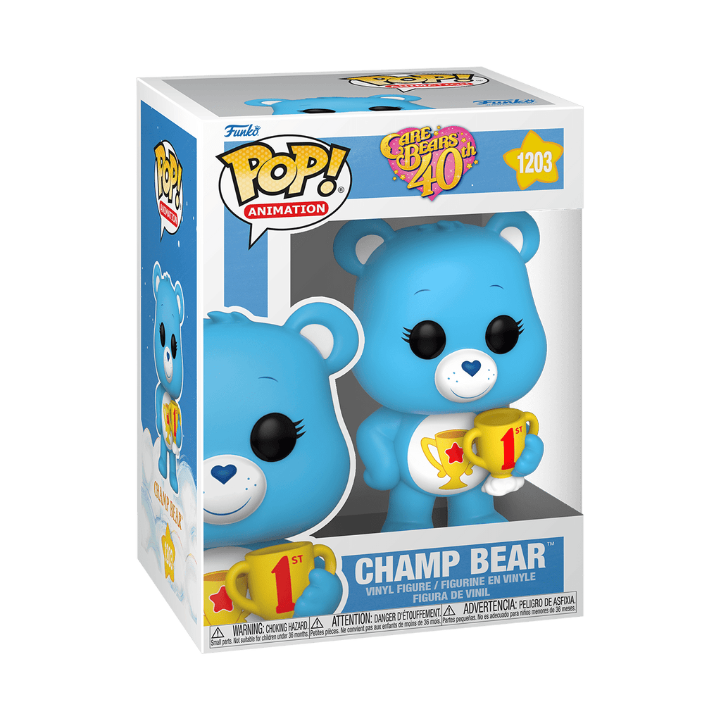 POP! Animation: Care Bear 40th Anniversary-  Champ Bear