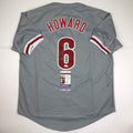 Autographed/Signed Ryan Howard 06 MVP Philadelphia Grey Baseball Jersey JSA COA