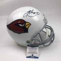 Autographed/Signed Kyler Murray Arizona Cardinals Full Size FS F/S Replica Football Helmet Beckett BAS COA
