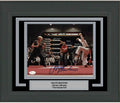 Framed Autographed/Signed Ralph Macchio The Karate Kid Crane Kick 8x10 Photo JSA COA