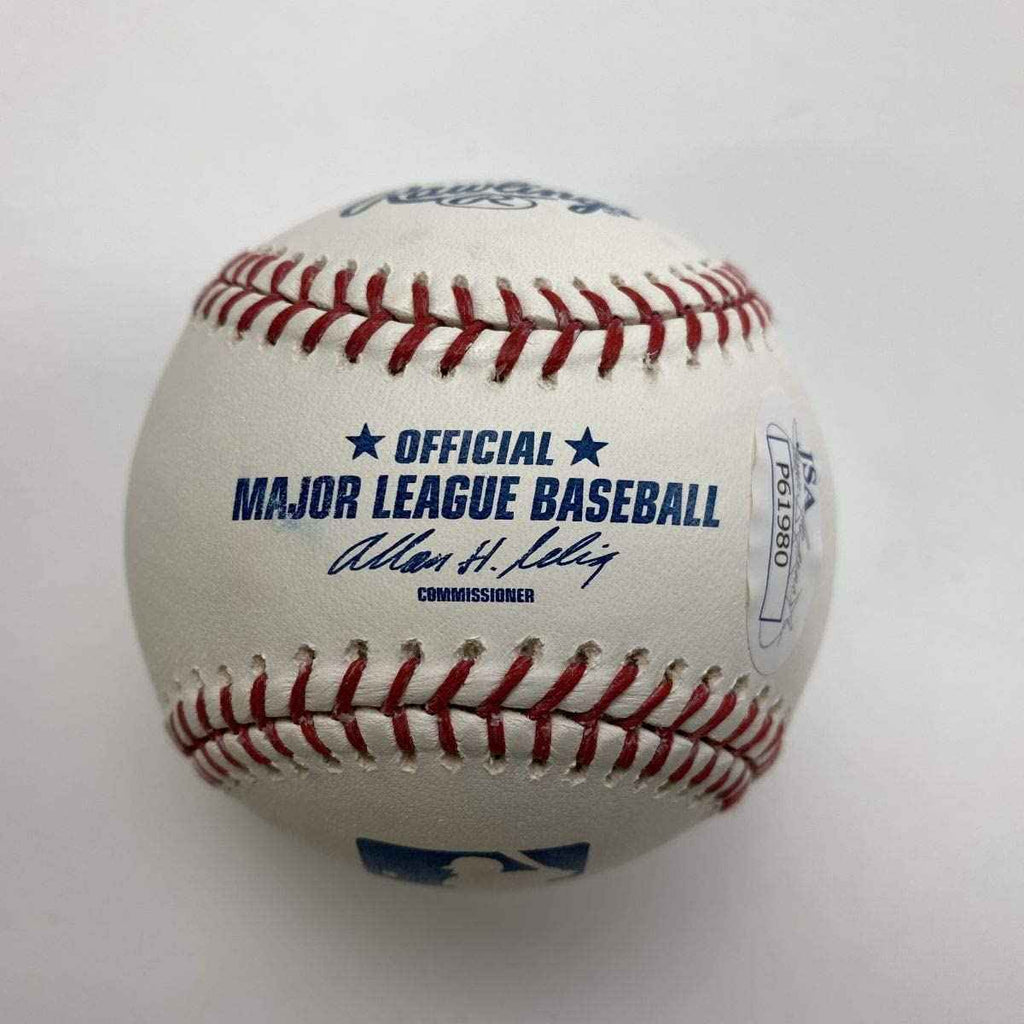 Autographed/Signed Zack Wheeler Rawlings Official Major League ROML Baseball JSA COA Auto