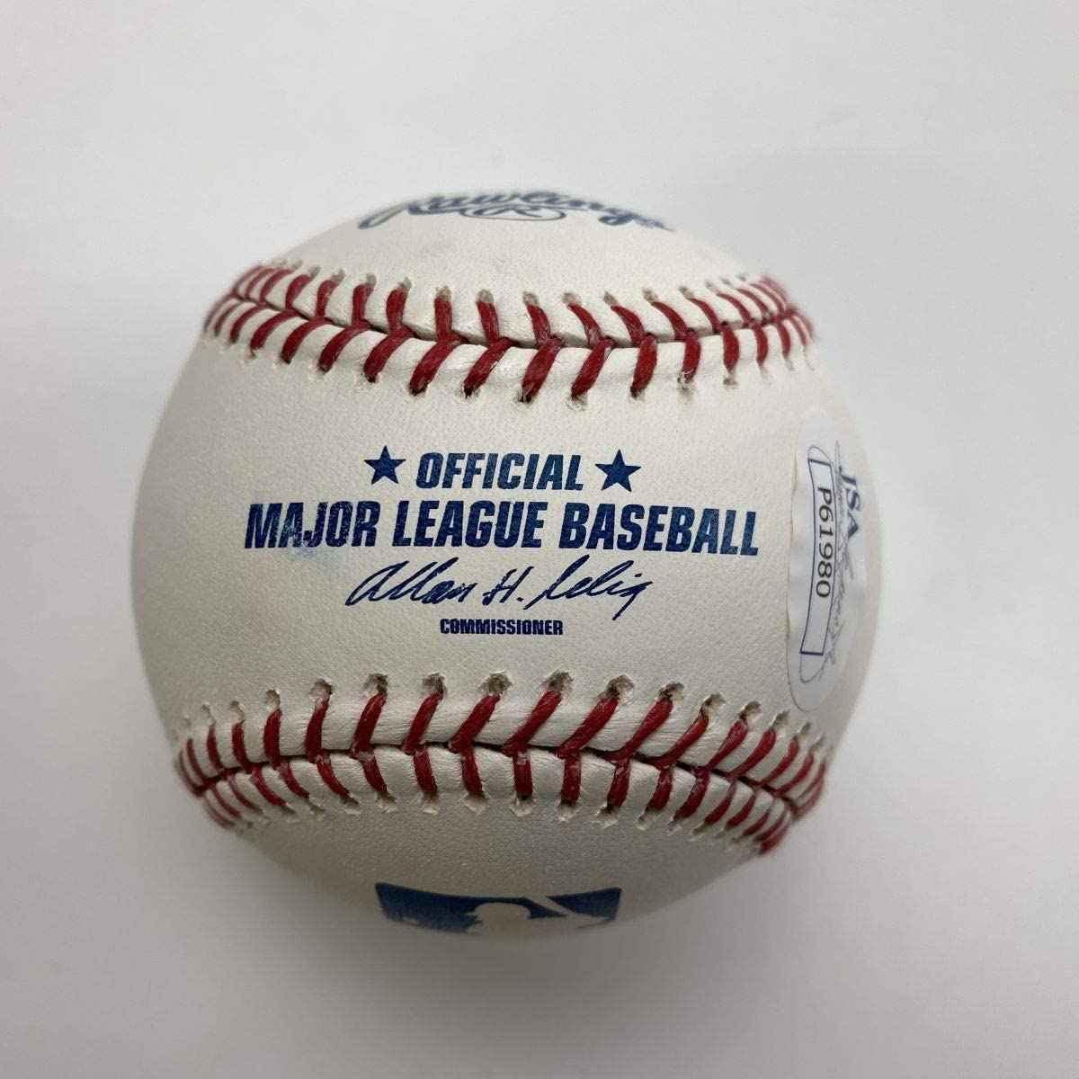 Autographed/Signed Zack Wheeler Rawlings Official Major League ROML Baseball JSA COA Auto
