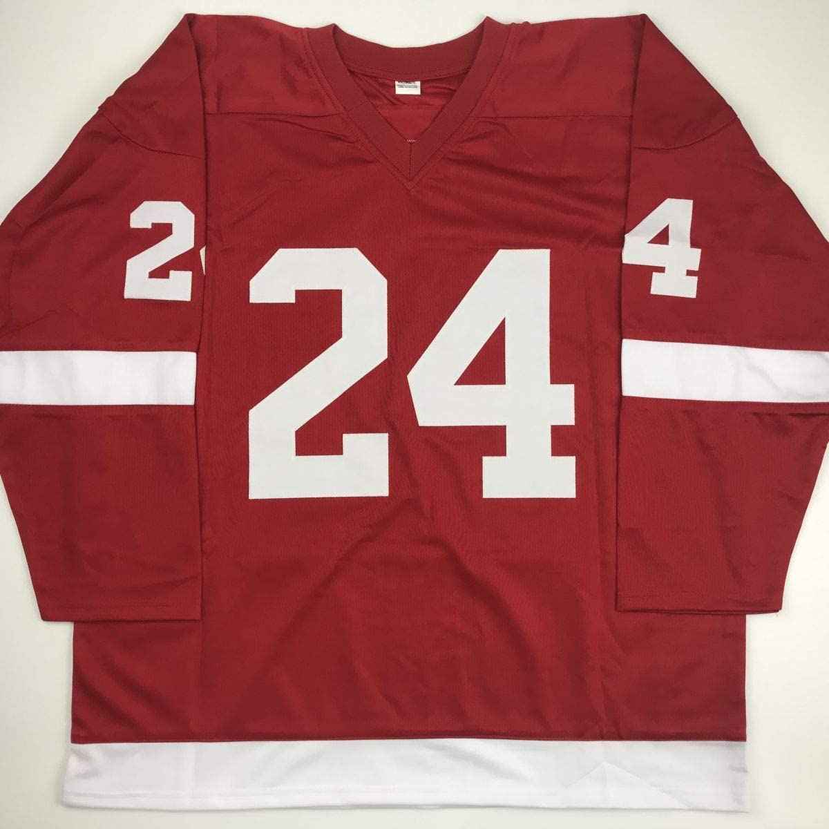 Autographed/Signed Chris Chelios Detroit Red Hockey Jersey JSA COA