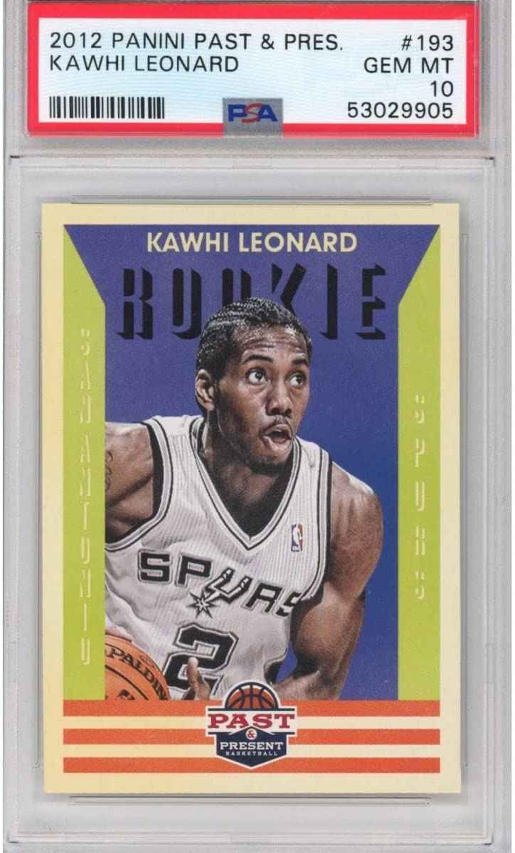 Graded 2012-13 Panini Past & Present Kawhi Leonard #193 Rookie RC Basketball Card PSA 10 Gem Mint