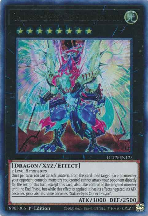 Galaxy-Eyes Cipher Dragon [DLCS-EN125] Ultra Rare