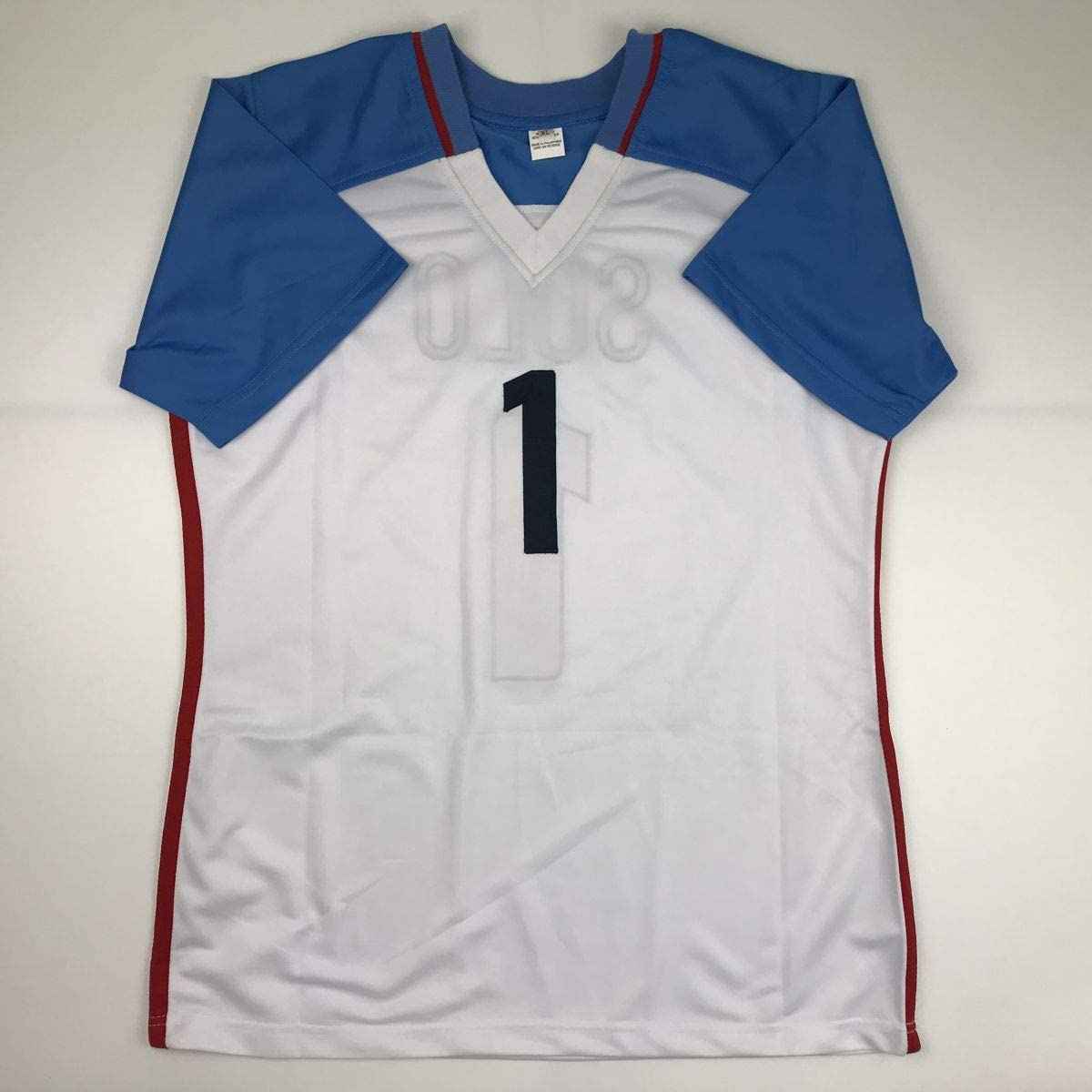 Autographed/Signed Hope Solo White Soccer Team USA World Cup Jersey JSA COA