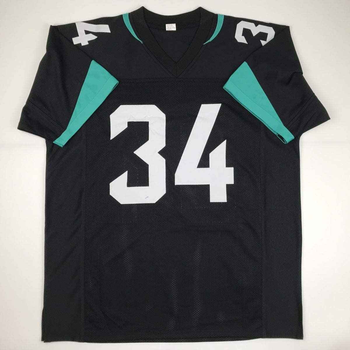 Autographed/Signed Carlos Hyde Jacksonville Black Football Jersey JSA COA