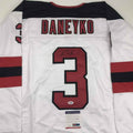 Autographed/Signed Ken Daneyko New Jersey White Hockey Jersey PSA/DNA COA