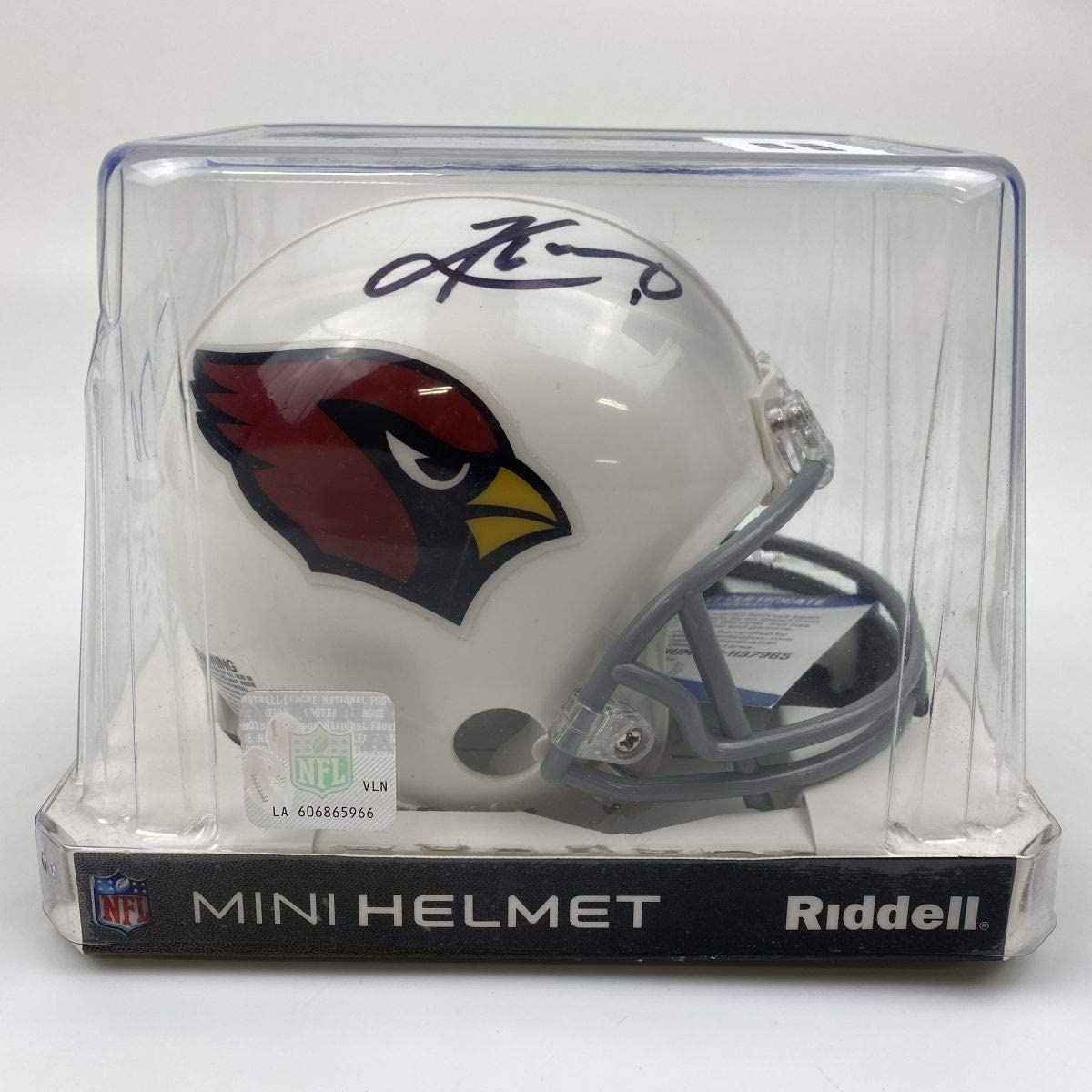 Autographed/Signed Kyler Murray Arizona Cardinals Football Mini Helmet Beckett BAS COA