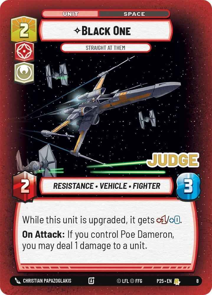 Black One - Straight At Them (8) (8) [Judge Promos]