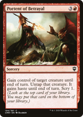 Portent of Betrayal (CMR-194) - Commander Legends