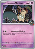Team Rocket's Mimikyu 087 - SV10 Destined Rivals Reverse Holofoil