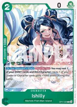 Ishilly (OP11-025) - A Fist of Divine Speed