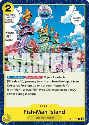 Fish-Man Island (OP11-117) - A Fist of Divine Speed