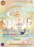 Monkey.D.Luffy (119) (SP) (Gold) (OP05-119) - A Fist of Divine Speed Foil