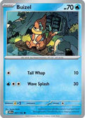 Buizel 057 - SV10 Destined Rivals Reverse Holofoil