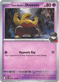 Team Rocket's Drowzee 079 - SV10 Destined Rivals Reverse Holofoil