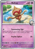 Steven's Baltoy 083 - SV10 Destined Rivals Reverse Holofoil