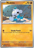 Meditite 099 - SV10 Destined Rivals Reverse Holofoil