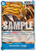 Vinsmoke Judge (OP11-044) - A Fist of Divine Speed Release Event Cards