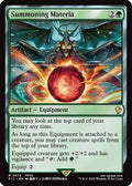 Summoning Materia (Surge Foil) (FIC-072) - Commander: FINAL FANTASY Foil