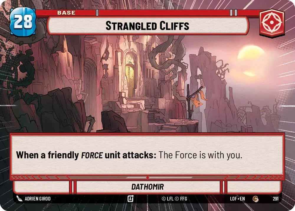 Strangled Cliffs // Force (291 // t04) (Hyperspace) (291 // T04) [Legends of the Force]